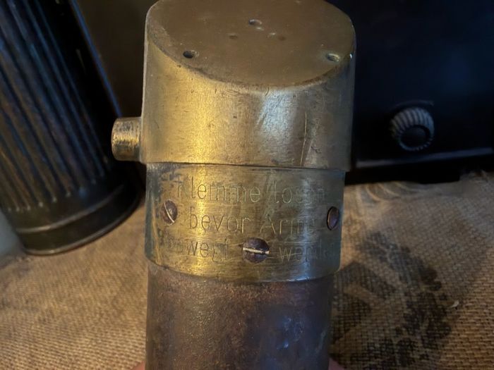 German Scherenfernrohr Periscope Single Tube Scope