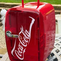 Vintage Coca-Cola Naiko Portable Mini Fridge Cooler/Warmer-Excellent Condition
