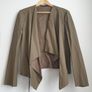 Zara Faux Leather Jacket Size Large Image 2