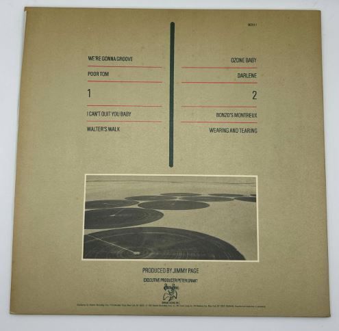 LP Vinil - Led Zeppelin - Coda +  Presence - Japanese pressing.