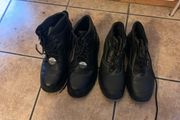 Yep pairs of steel toe cap boots