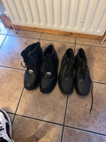 Yep pairs of steel toe cap boots