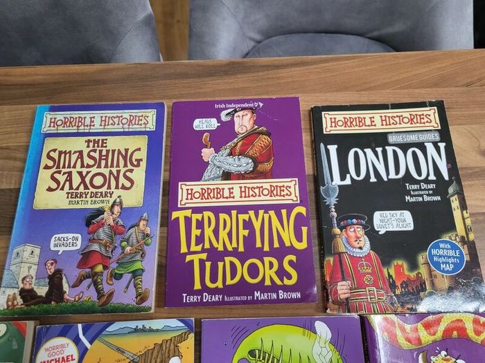 14 x Horrible Histories Books
