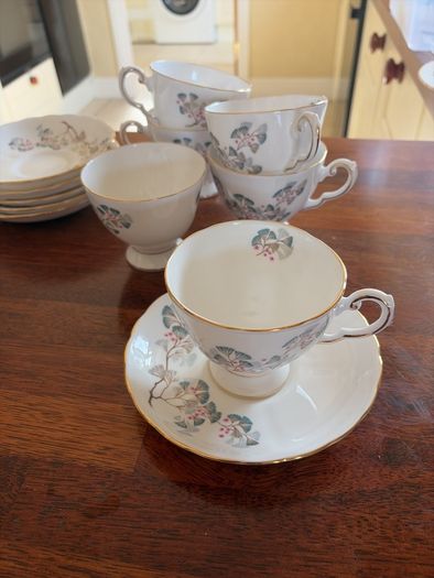 Vintage Tuscan Juniper 15 piece tea set