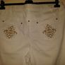 BNWT white stretchy jeans streight leg by Mona  size UK20/22 EUR50 Postage included Image 2