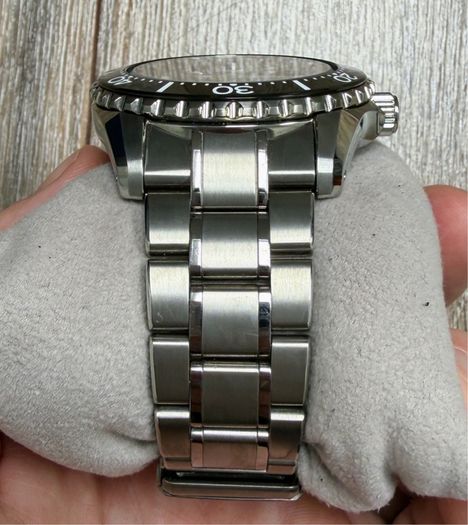 Grand Seiko SGBA463 dive watch. Titanium, Spring Drive, Full Set
