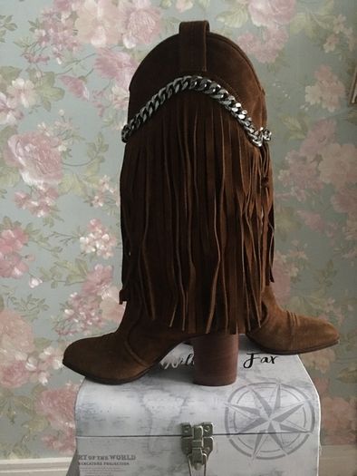 Casadei suede boots. New. US10.