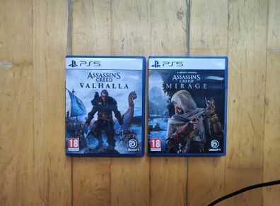 Assassin's Creed Mirage and Valhalla