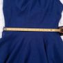 Closet London Navy Blue Belted Fit & Flare Skater Mini Dress 10UK/38EU Image 10