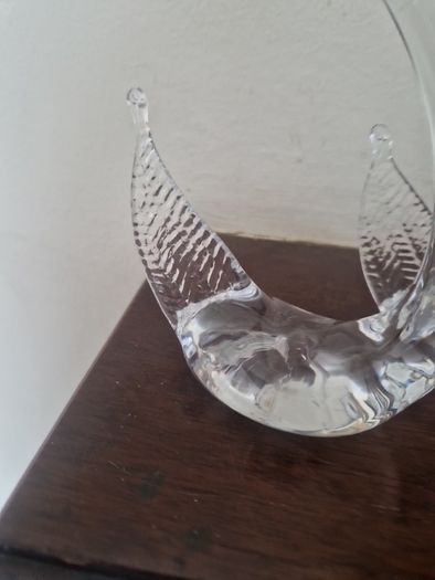 glass swans
