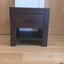 Solid Wood Chest of Drawers, Bedside Table, Used Image 2