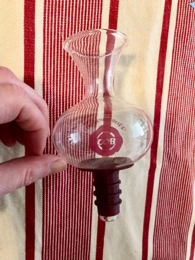 The Wine Buff Final Touch Glass 3-Phase Wine Aerator & Decanter Set - Pristine