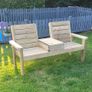 2 seater garden chair Image 2