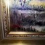 Old oil painting on canvas Image 4