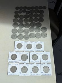 Irish silver coins