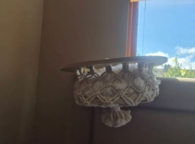 hanging cat bed