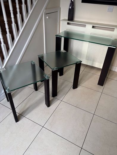 Hall Table & 2 Lamp Tables