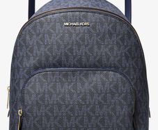 Michael Kors Navy Backpack