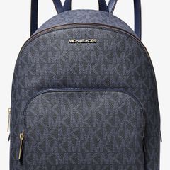 Michael Kors Navy Backpack