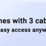 Powerbank Magsafe 10000 mAh 4-in-1 wireless + 3 built-in cables, NEW Image 6