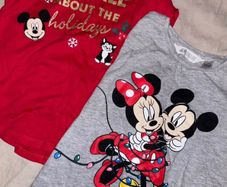 Age 8-10 H&M Disney tops bnwot