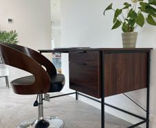Office desk and chair