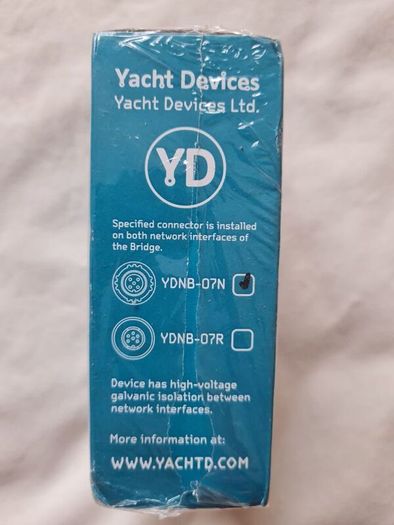 Yaught devises NMEA 2000 Bridge Unifies two physical networks Into a single network brand new