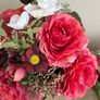 Artificial flower bouquet (2 piecies)-bright roses peony Ikea Image 6