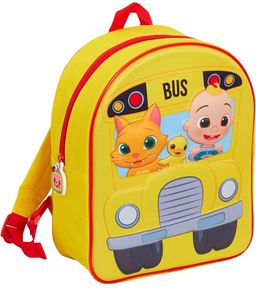 Kids Backpack 3D Wheels on The Bus Toy Bag Boys Girls Nursery School Lunch Bag Travel Holiday Carry On JJ Rhyme Rucksack