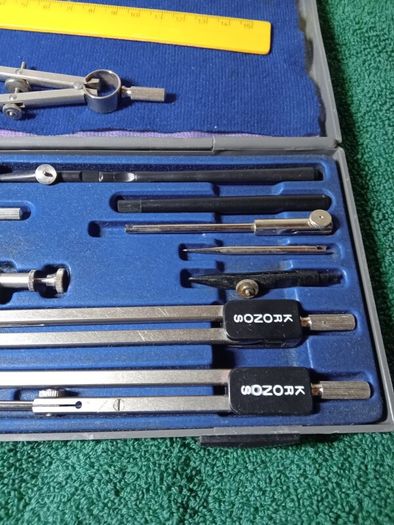 Vintage Kronos 311 Technical Drawing Draughtsman Set