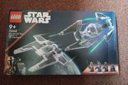 Lego Star Wars 75348-Mando fang Fighter Vs Tie Interceptor New