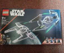 Lego Star Wars 75348-Mando fang Fighter Vs Tie Interceptor New