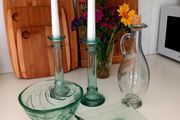 Recycled glassware