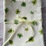 Handmade Clover Napkins. Cotton napkins. Tea towel. Image 7