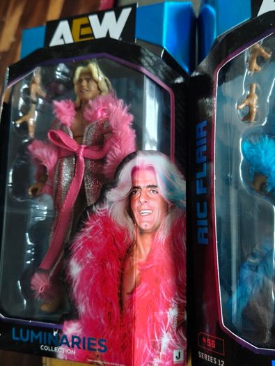 Wwe Aew Ric Flair Unmatched Series 12 #90 And #96 Chase