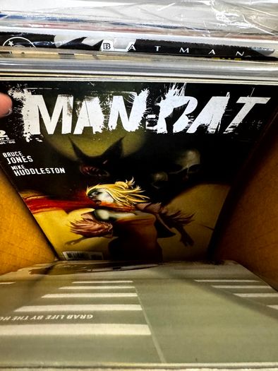DC Long Comic Box w 250 comics for Sale (2)