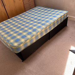 free- double mattress and bed base