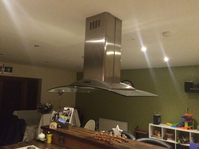 Elica island Iceberg extractor hood - model 381 XS