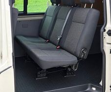 Genuine VW Transporter T6.1 Kombi Triple Rear seat