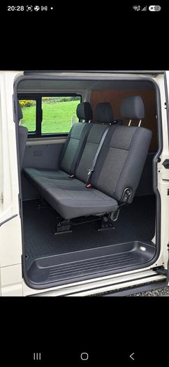Genuine VW Transporter T6.1 Kombi Triple Rear seat