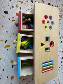 wooden sorting puzzle