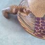 African Leopard Drinking Fruit Bowl and hand made carved wood. Image 7