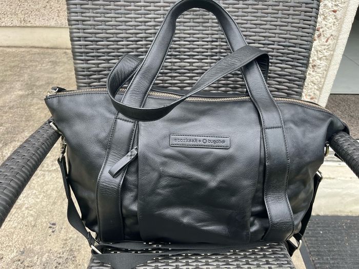 Bugaboo Storksak Leather Bag