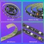 DreamColor LED Strip with Built-in IC CHIP, App, timer, music sync Image 3