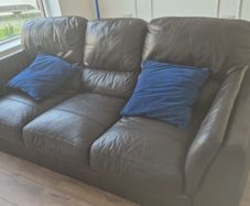 Leather sofa