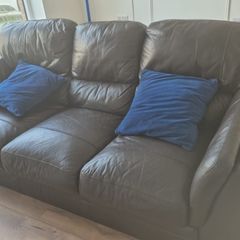 Leather sofa