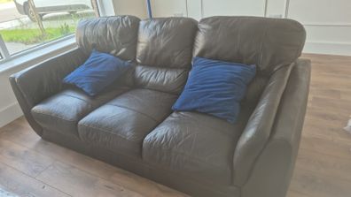 Leather sofa