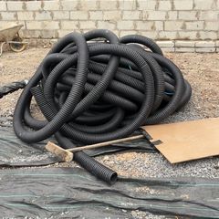 4 inch drainage pipe 70 metres left of 100 metre roll