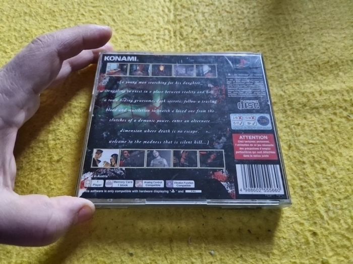 Silent Hill PlayStation1 Ps1 PlayStation2 Ps2 Games Original
