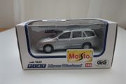 Maisto Fiat Marea Weekend - 1/43 Scale Diecast Model - Silver